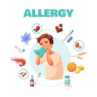 Allergy concept with symptoms treatment and common allergens symbols cartoon vector illustration SSUCv3H4sIAAAAAAACA3VRu27DMAz8FYGz2zTo5q1D0KJAAKMdgw60zNpC9DBE2mkQ+N9LOQnQpRupOx6Ppwu0yM5CfQHn/cSSUVyKUG8roM5Jyg491E9LBSwoExMrVzuLQr2ia38XOVzKO9TwRuhlsJhps1cZqxoqMLUK7R1b8h4jpYlhqe4jDaXR03+0rwqwp2jPZbuuz+QJVzMHhY4noRxuzmbXUbqWOHWulDAntaD4c3GuV6ZQXvuM4+BsdjPl0nfEVgt48Z5yfzY2RUujmJOTwfA5jDrHRjKhBIpiMHbKCSFFg+sIRS68Nnk2erwkRWaymqL5m+6j2Wm02Hoyu+Zzlfmg2JGyonlvXs13ykFDqUB+SjRQ3TK6avHmZmxCvxnWpB9CSdnFkl866u8ty/ILlXsP2dsBAAA=